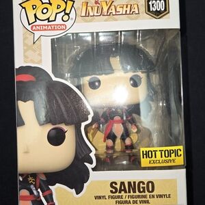 Funko Pop! Animation Sango Figure - Black, Red & Gold